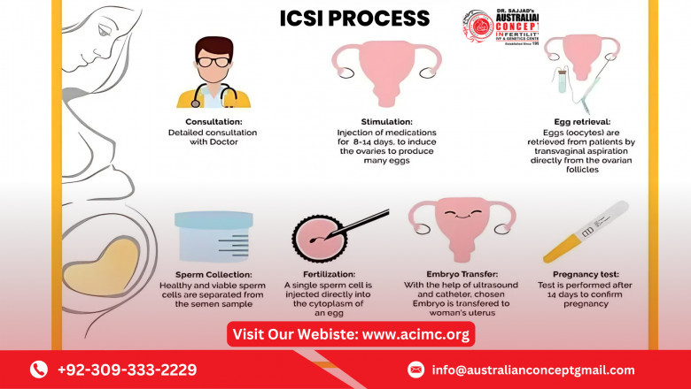 What role does the embryologist play in the ICSI procedure