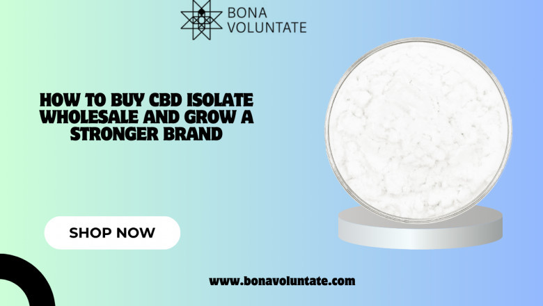How to Buy CBD Isolate Wholesale and Grow a Stronger Brand