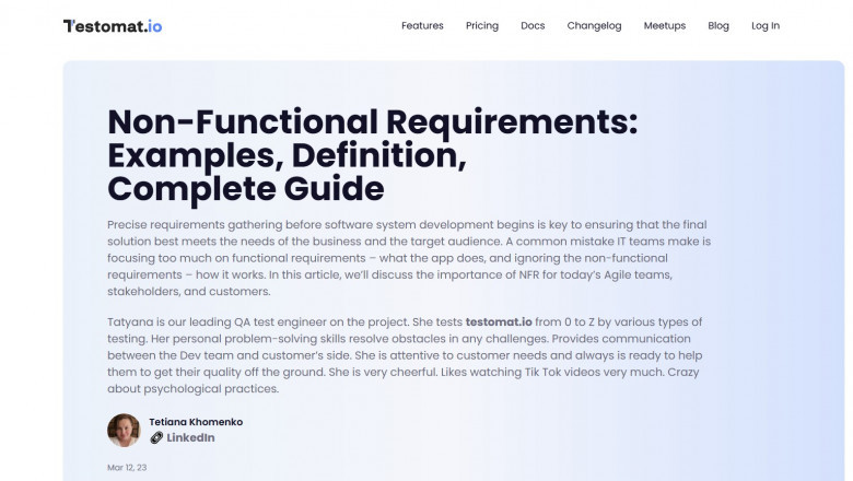 Understanding Nonfunctional Requirements Examples and How They Impact Your Software Development Process