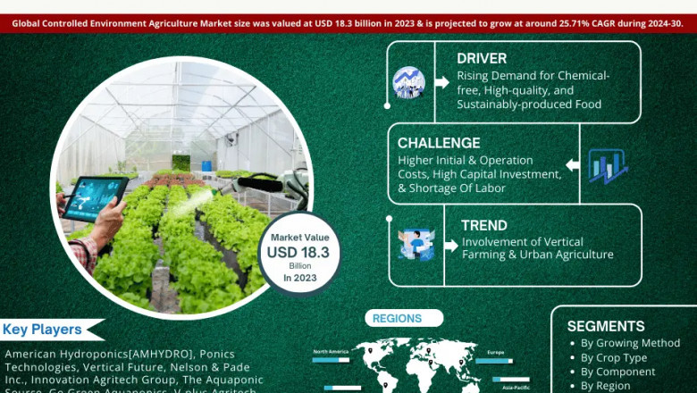 Controlled Environment Agriculture Market Insights: Demand, Share, and Key Players 2030