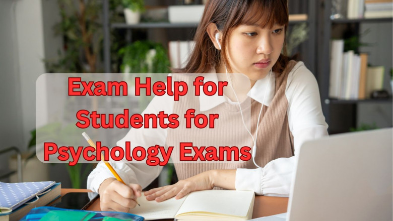 Exam Help for Students for Psychology Exams
