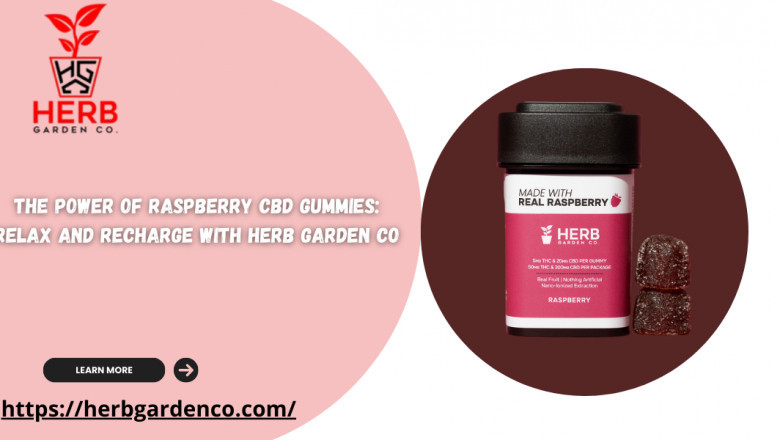 The Power of Raspberry CBD Gummies: Relax and Recharge with Herb Garden Co