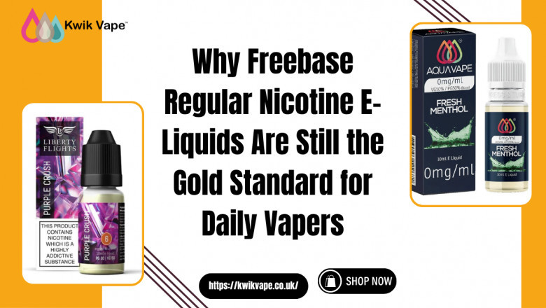 Freebase Regular Nicotine E-Liquids UK | Kwik Vape 10ml Range