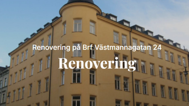 Vad du kan göra själv vid fasadrenovering i Stockholm