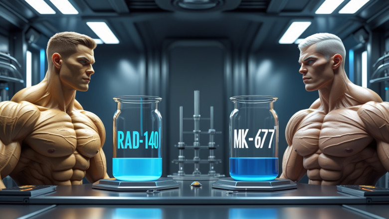RAD-140 vs MK-677: Comprehensive Analysis of Two Research Compounds in Muscle Development