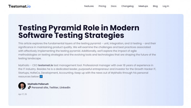 Understanding the Agile Testing Pyramid: A Key to Modern Software Testing