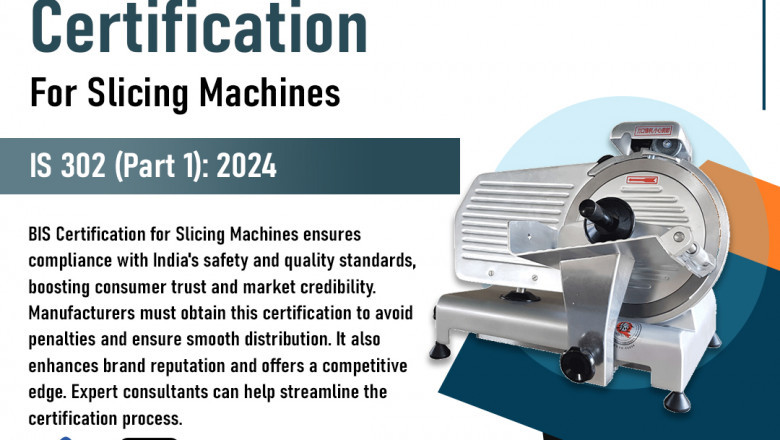 BIS Certification for Slicing Machines for Exporters with EVTL India