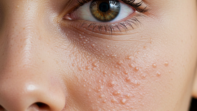 Dermatitis and Bumps Under Eyes: Not Always Milia
