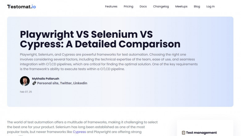 Playwright Architecture Diagram: An In-Depth Comparison of Playwright, Selenium, and Cypress
