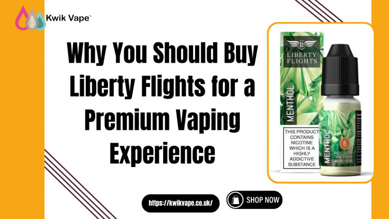 Buy Liberty Flights | Premium UK E-Liquids at Kwik Vape