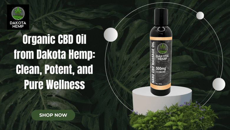 Organic CBD Oil | Pure, Premium CBD by Dakota Hemp USA