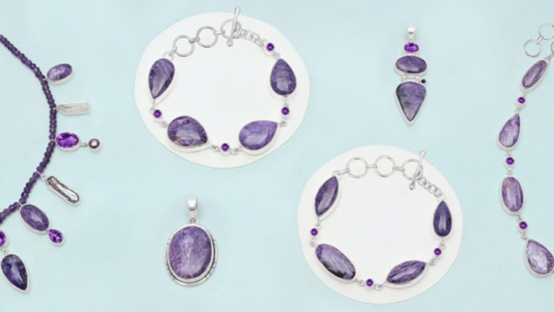 Why Charoite Jewelry Is The Next Big Trend In Gemstone Fashion