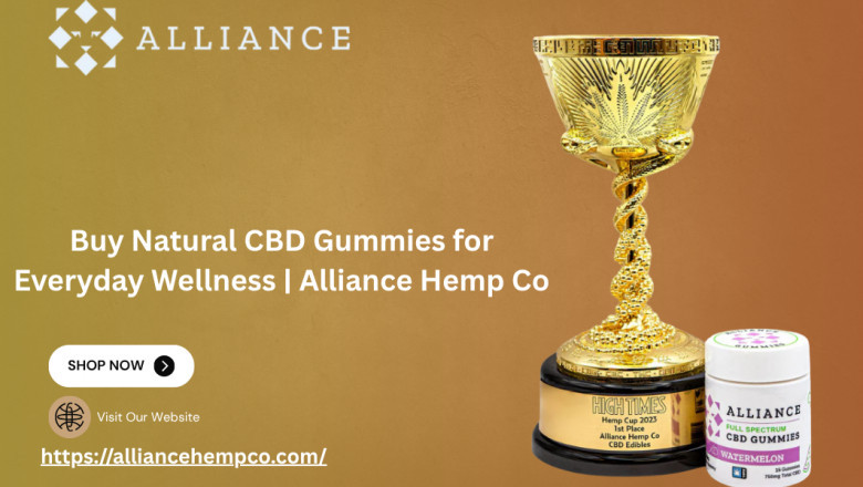 Buy Natural CBD Gummies for Everyday Wellness | Alliance Hemp Co