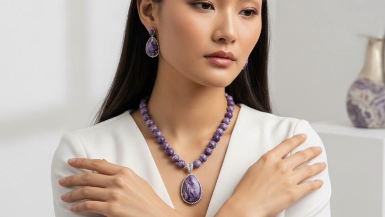 Discover the Unique Beauty of Charoite Jewelry: A Timeless Gemstone