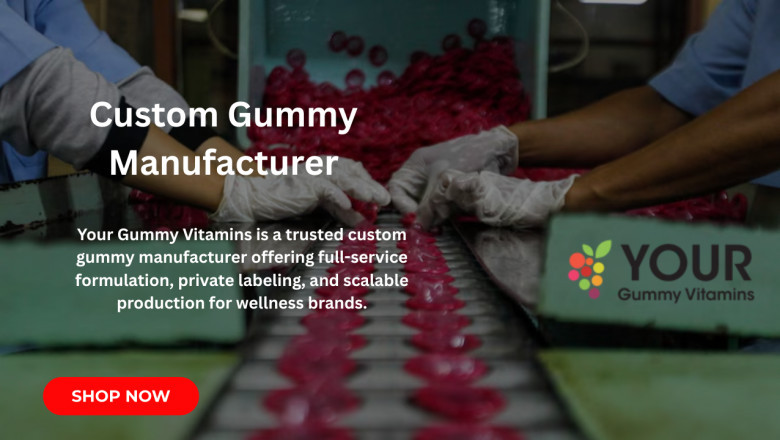 How a Custom Gummy Manufacturer Can Build Your Brand’s Success