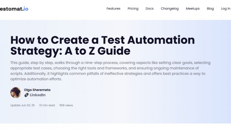 How to Build a Successful Automation Testing Strategy for Your Projects