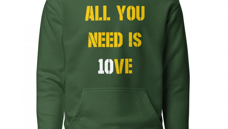 All We Need Is Love Hoodie – A Bold Statement for the Fashion Forward