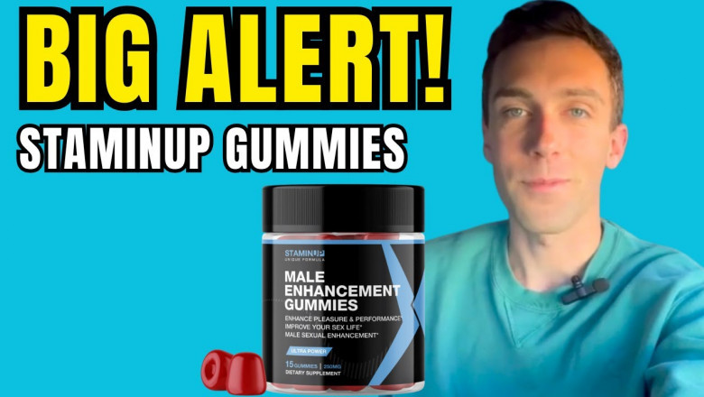 StaminUp Gummies – Unlock Bigger, Harder Erections Without Pills